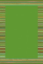 Оранжевый круглый ковер маленького размера Swing 6270 3P06 green (0,8*1,5)